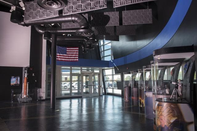 NASA image: MSFC 4205 EXTERIOR AND INTERIOR