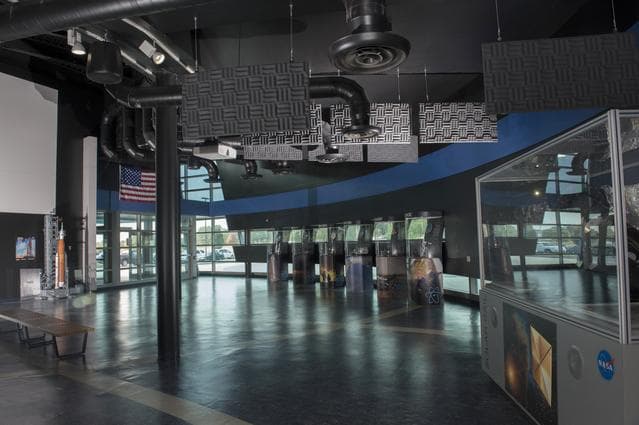 NASA image: MSFC 4205 EXTERIOR AND INTERIOR