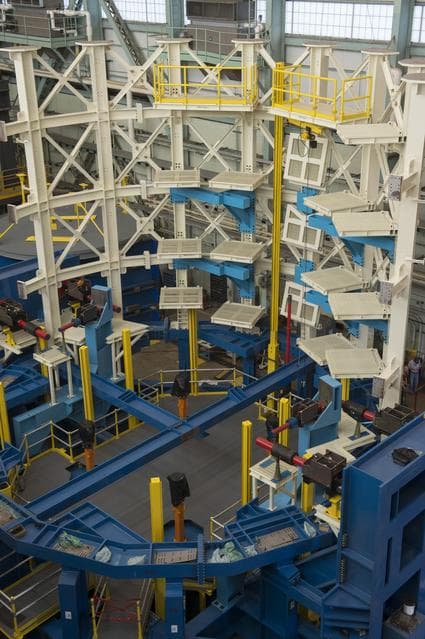 NASA image: SLS ENGINE SECTION TEST STAND READY FOR STRUCTURAL TEST ARTICLE