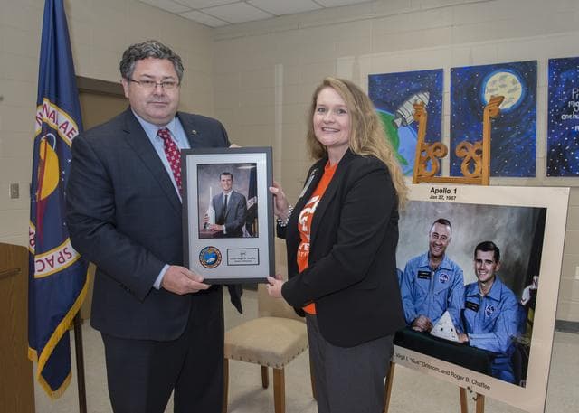 NASA image: 2017 DAY OF REMEMBRANCE AT CHAFFEE ELEMENTARY