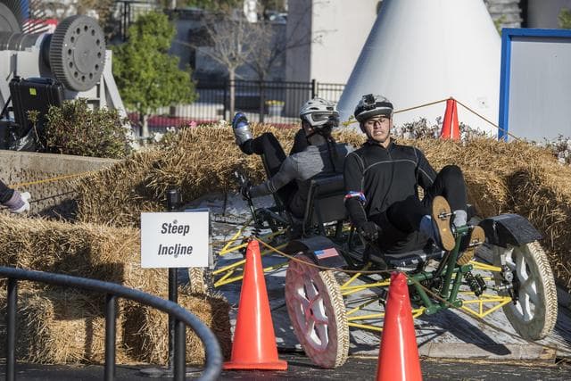NASA image: 2017 Exploration Rover Challenge event.
