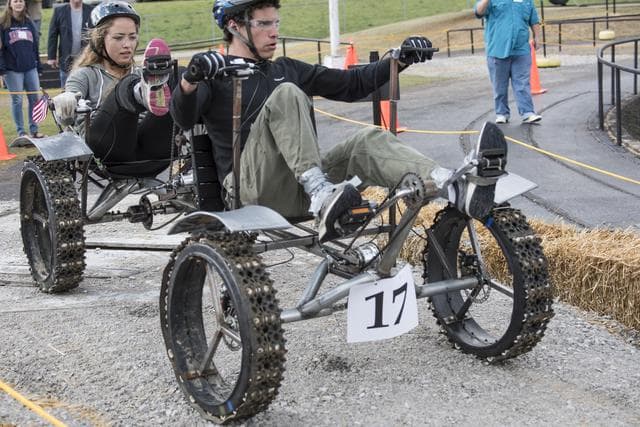 NASA image: 2017 Exploration Rover Challenge event.