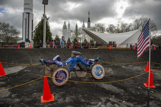 NASA image: 2017 Exploration Rover Challenge event.
