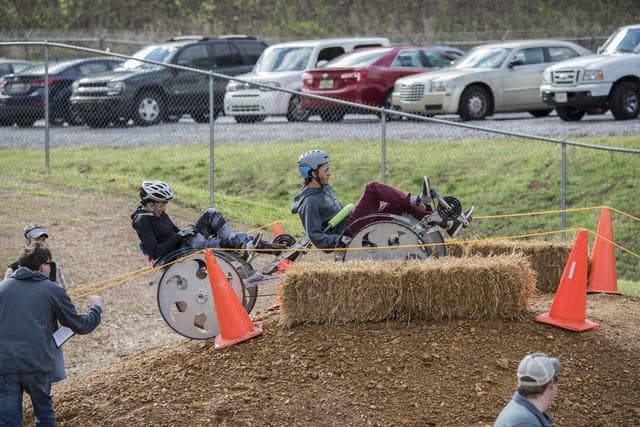 NASA image: 2017 Exploration Rover Challenge event.