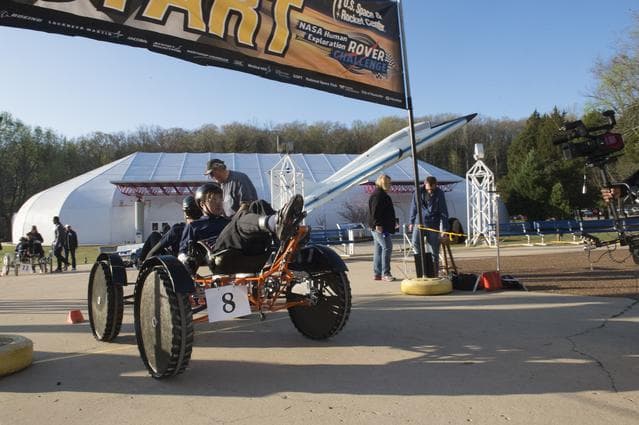 NASA image: 2017 Exploration Rover Challenge event.