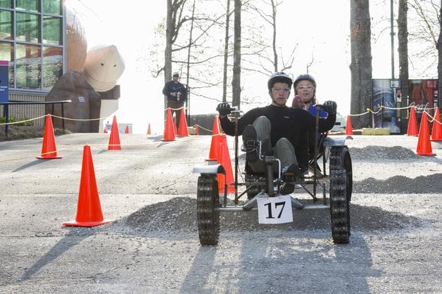 NASA image: 2017 Exploration Rover Challenge event.