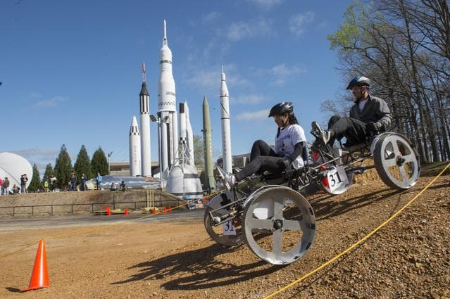 NASA image: 2017 Exploration Rover Challenge event.