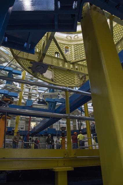 NASA image: Pegasus delivers SLS engine section