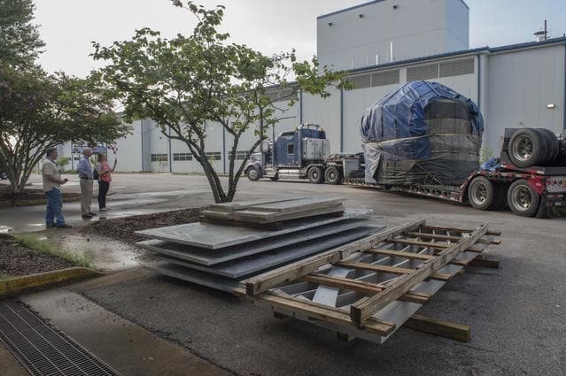 NASA image: SHIIVER (Structural Heat Intercept Insulation Vibration Evaluation Rig)