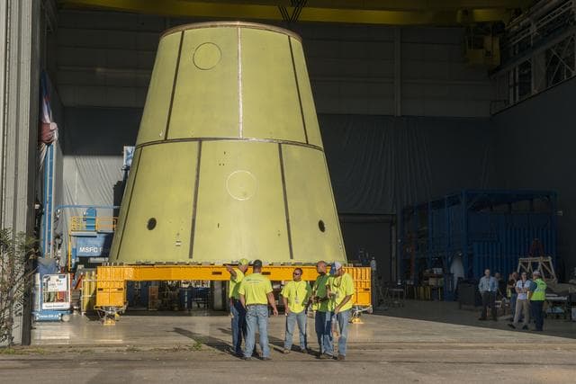 NASA image: LVSA Move From Building 4755 to 4707