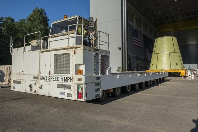NASA image: LVSA Move From Building 4755 to 4707