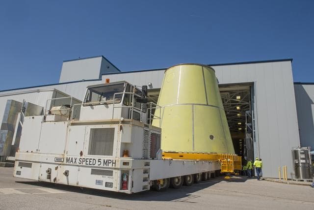 NASA image: Launch Vehicle Stage Adapter Move