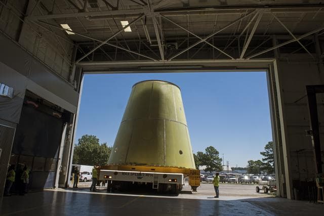 NASA image: Launch Vehicle Stage Adapter Move