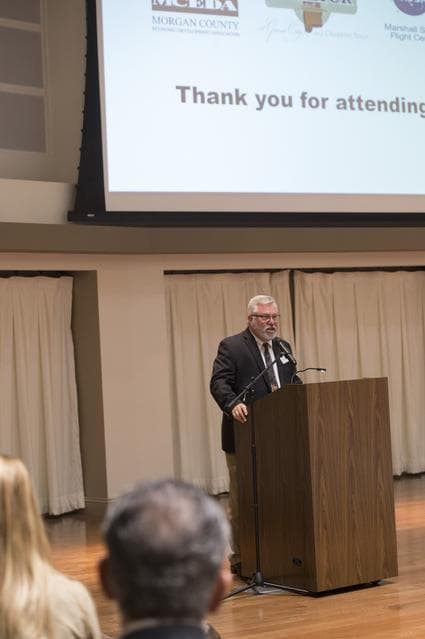 NASA image: "Launch Your Business with NASA" conference in Decatur, Alabama.