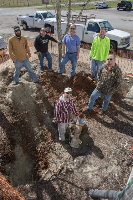 NASA image: Members of Marshall's Facilities Operations and Maintenance Offi