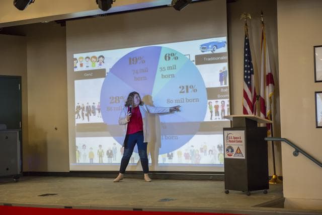 NASA image: University of Alabama Huntsville communications professor Kristi