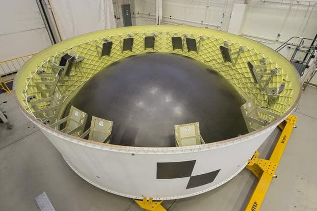 NASA image: Close-Out photos of SLS Orion Stage Adapter EM-1
