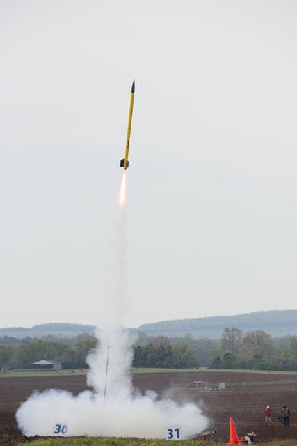 NASA image: 2018 Student Launch Initiative at Bragg Farms.