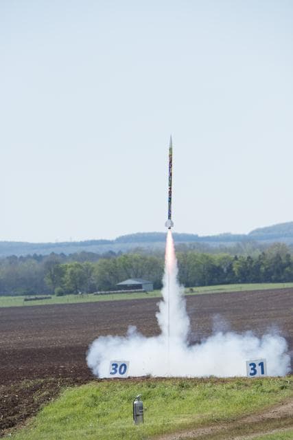 NASA image: 2018 Student Launch Initiative at Bragg Farms.