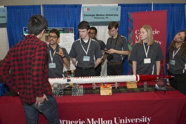 NASA image: 2018 Student Launch Initiative Rocket Fair