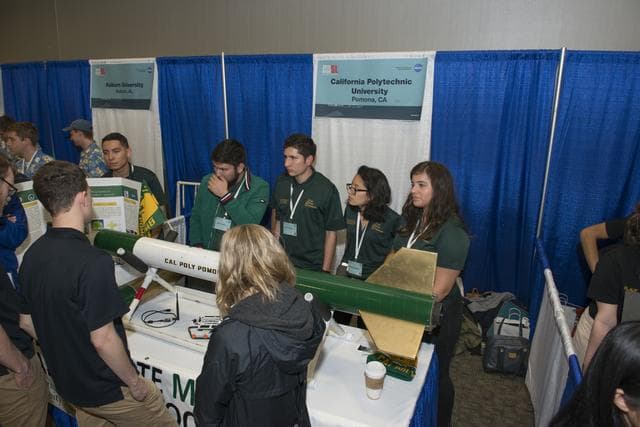 NASA image: 2018 Student Launch Initiative Rocket Fair