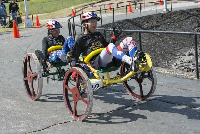 NASA image: 2018 Human Exploration Rover Challenge