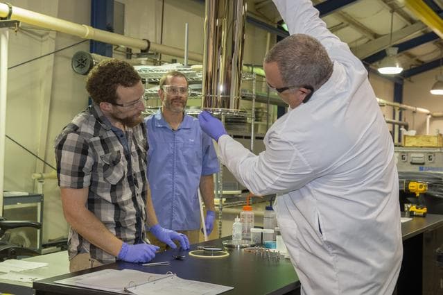 NASA image: X-RAY MIRROR REPLICATION AND SHELL SEPARATION PROCESS