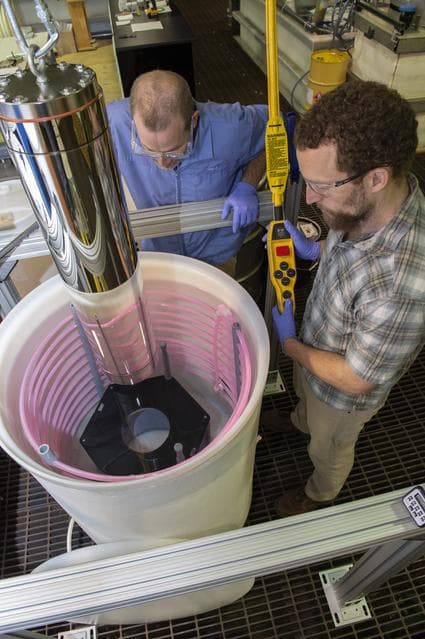 NASA image: X-RAY MIRROR REPLICATION AND SHELL SEPARATION PROCESS