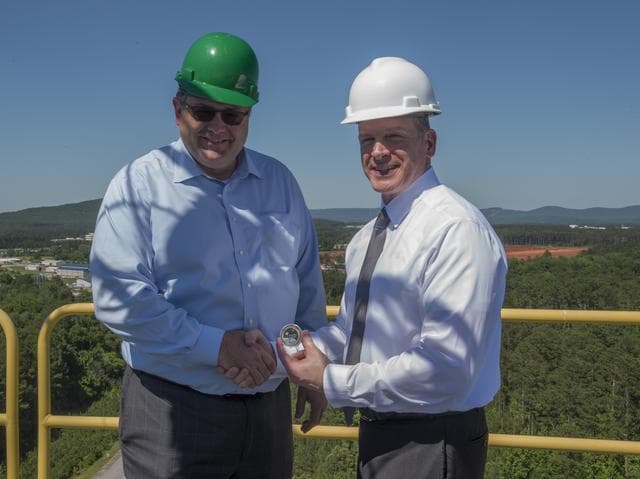 FBI personnel tour SLS Test Stand 4693