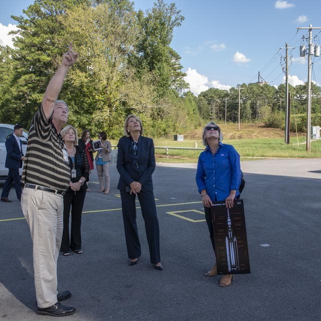 NASA image: Betsy DeVos, Secretary of Education, Visit to MSFC and USSRC