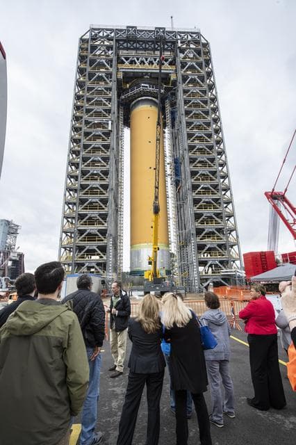NASA image: Marshall Space Flight Center Employee and VIP Tours of Test Stan