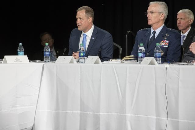 NASA image: The National Space Council Meets With V.P. Mike Pence