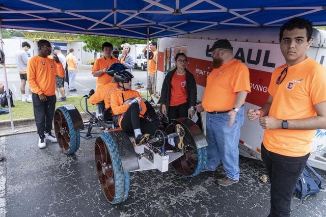 NASA image: 2019 Lunar Rover Challenge Competition