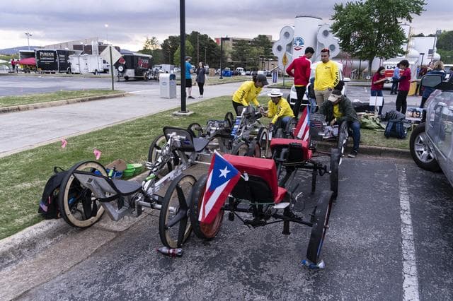 NASA image: 2019 Lunar Rover Challenge Competition
