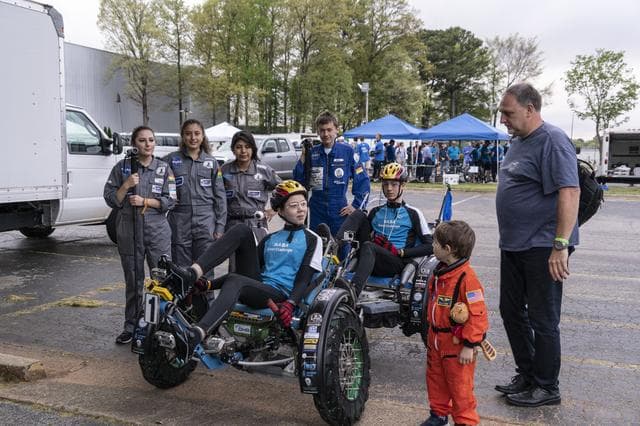 NASA image: 2019 Lunar Rover Challenge Competition