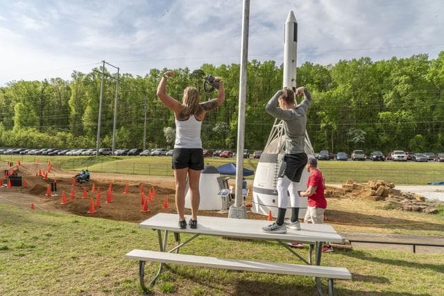 NASA image: 2019 Lunar Rover Challenge Competition