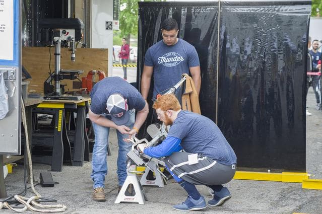NASA image: 2019 Lunar Rover Challenge Competition