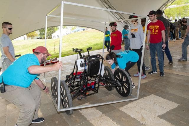 NASA image: 2019 Lunar Rover Challenge Competition