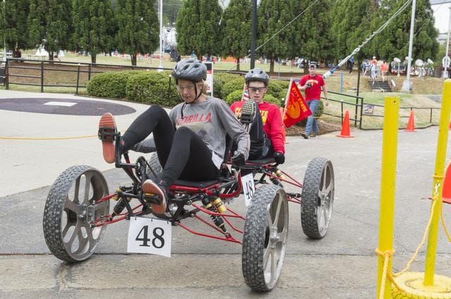 NASA image: 2019 Lunar Rover Challenge Competition