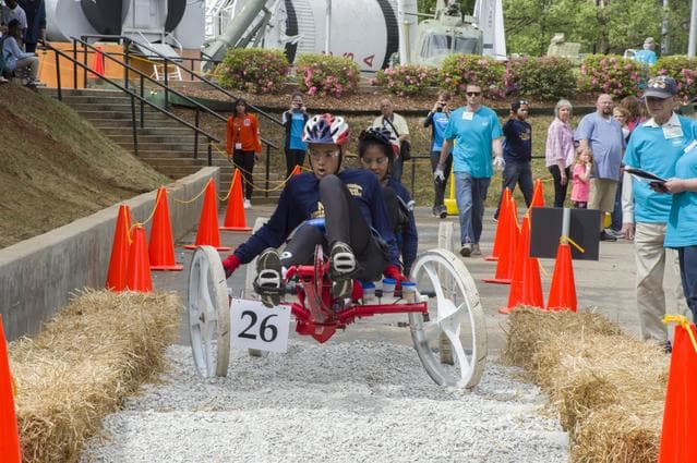 NASA image: 2019 Lunar Rover Challenge Competition