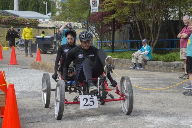 NASA image: 2019 Lunar Rover Challenge Competition