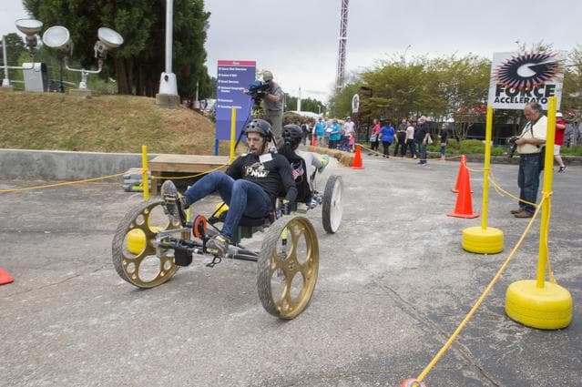 NASA image: 2019 Lunar Rover Challenge Competition