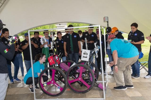 NASA image: 2019 Lunar Rover Challenge Competition