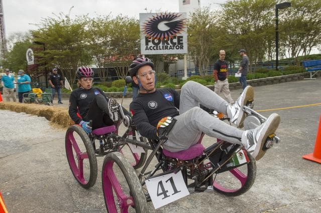 NASA image: 2019 Lunar Rover Challenge Competition