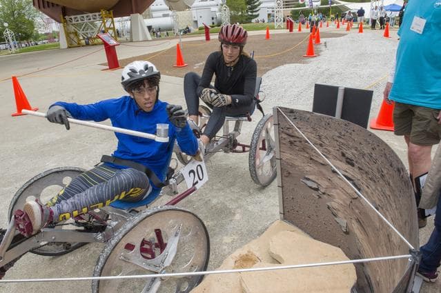 NASA image: 2019 Lunar Rover Challenge Competition