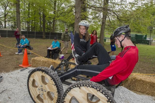 NASA image: 2019 Lunar Rover Challenge Competition