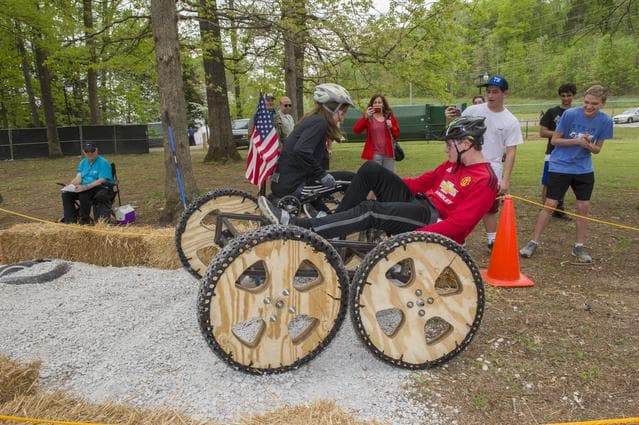 NASA image: 2019 Lunar Rover Challenge Competition