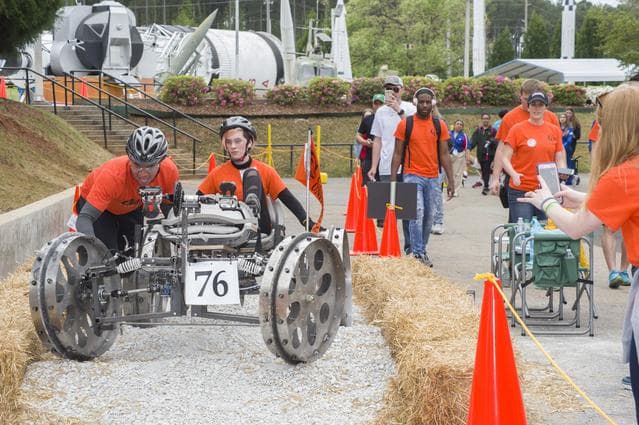 NASA image: 2019 Lunar Rover Challenge Competition