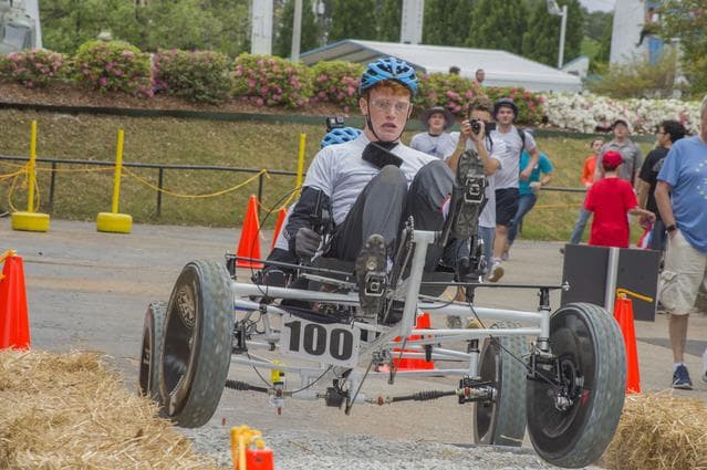 NASA image: 2019 Lunar Rover Challenge Competition