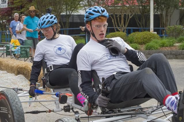 NASA image: 2019 Lunar Rover Challenge Competition